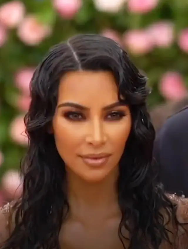 Kim Kardashian biography photo attending the Met Gala red carpet event