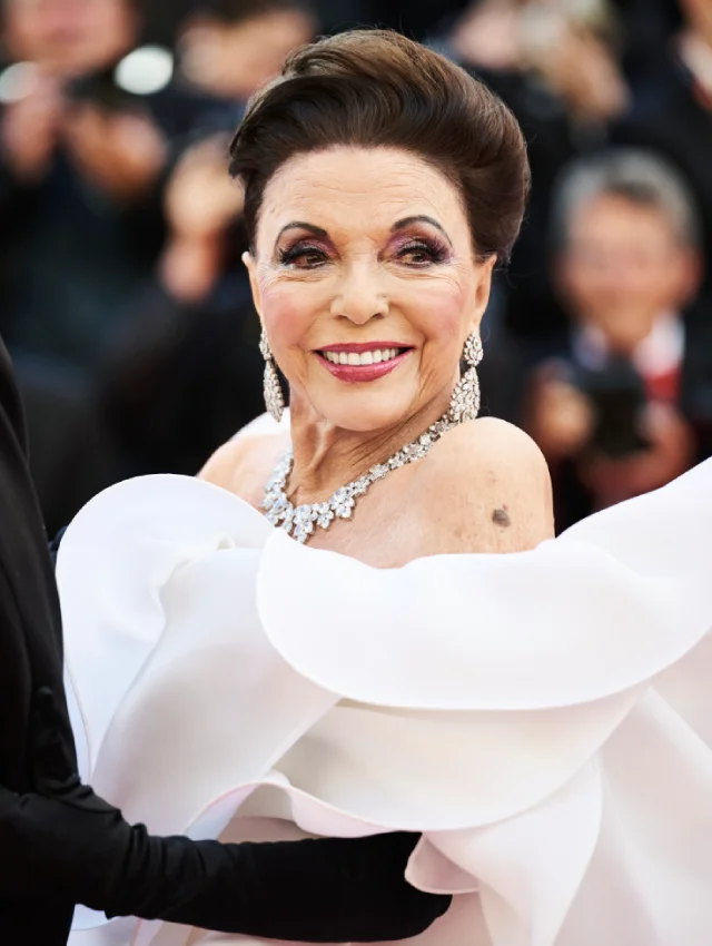 Joan Collins at the 2026 Cannes Film Festival
