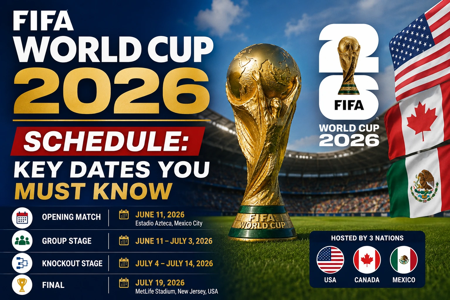 FIFA World Cup 2026 Schedule
